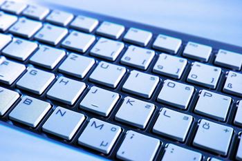 computer keyboard at Gerard Street Apartments, Huntington